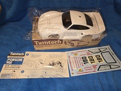 Tamiya TamTech Porsche 961 Body Parts Set No.18 Rare Vintage RC