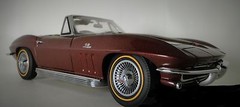 Corvette1963Chevrolet55Chevy57StingRay Race Car Custom Built Metal Model