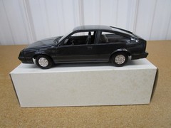 1983 Chevrolet Cavalier Type 10 1/25 dealer promo car black RZ model Chevy box