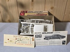 RARE ORG 1/25 AMT 1966 BUICK WILDCAT HARDTOP CUSTOMIZING KIT #6526-150 MIB 60s