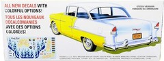 AMT 1119 1955 Chevy Bel Air Sedan 1/25 Model Kit 2 in 1 Brand New Factory Sealed