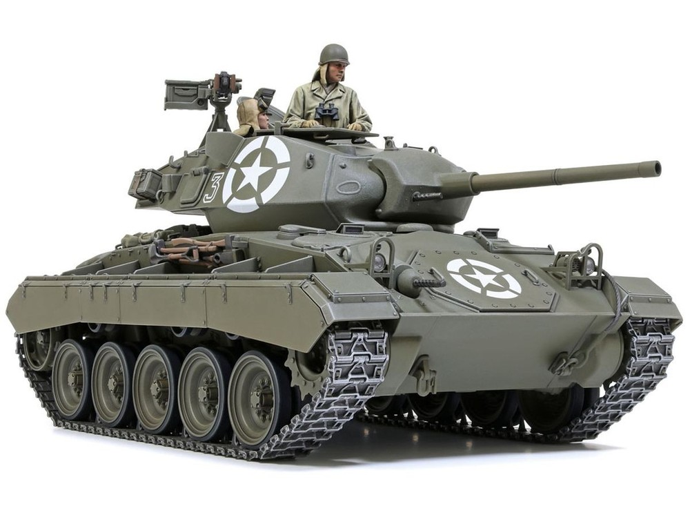 Tamiya 1/35 Chaffee Euro Theater Tank Plastic Model Kit 35391