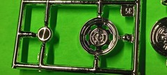 1970 Plymouth Road Runner 1/24 Magnum 500 Rim Dog Dish Hubcaps Tires Revell