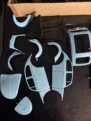 Original 1/24 PYRO Volkswagen Sedan Unbuilt Parts kit