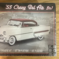 Monogram 53 Chevy Bel Air 3n’1 Car Show Series 85-4431 Sealed In Box !!!!