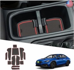 WRX Door Slot Mats for 2022-2025 Subaru WRX Accessories 12PCS/Sets Non-Slip