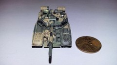 Takara 1/144 World Tank Museum 6. Russian T80U tank. In Camouflage (#105)