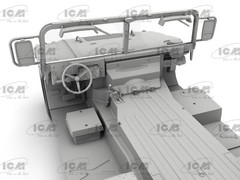 ICM 35435 – Humvee M1097A2 – Humvee Car Plastic Model Kit in 1:35 Scale