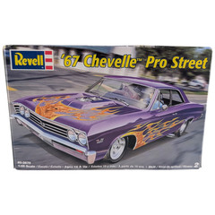 Revell 85-2870 67 Chevelle Pro Street 1:25 Model Kit Open Box Sealed Bags