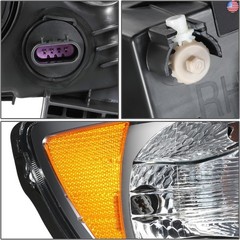 DNA MOTORING Right OE Style Headlight Compatible with 12-16 Chevy Sonic with