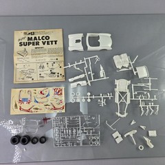 MPC Malco Super Vette 1960 Chevy Corvette Gasser Chris Lang Model Kit Show Car