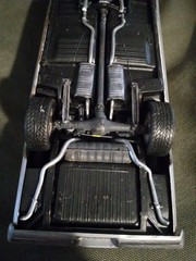 AMT 1965 Ford Galaxie 500 429 4 Speed 2dr Hardtop Built Model Car Kit Custom