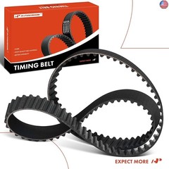 A-Premium Engine Timing Belt Compatible with Honda Civic 1992-2000 1.6L, Civic