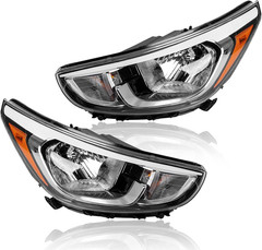 Headlights Assembly Replaces 921011R710 921021R710 Compatible with 2015 2016 201