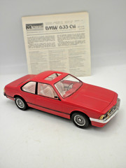 Monogram #2275 1981 BMW 635 Csi 1/24 Scale Model Car includes Build Sheet BUILT