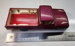 Vintage AMT Pink 1960 Ford F-100 Pickup Truck 1/25 Plastic Model Built/Custom