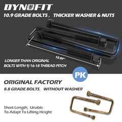2″ Lift Block Kit for 2000-2010 Chevy Silverado 1500 2500 3500 & GMC 2 Inches