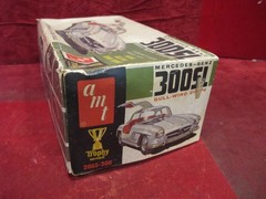 AMT MERCEDES BENZ 300SL GULL WING COUPE ORIGINAL 1965 ISSUE 1/25