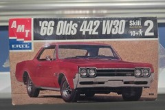 AMT ERTL 1966 Olds 442 W30 2 in 1 Stock Or Custom Model Kit 6286 Sealed NOS 1:25