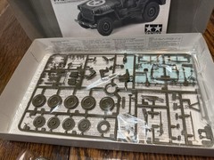 Jeep Willys MB 1/4-ton 4×4 Tamiya Item#35219 – new open box