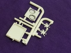 2021 Dodge Charger HELLCAT RADIATOR , FANS , SHROUD from 1:25 AMT Model Kit