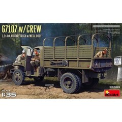 Miniart #35383 1/35 G7107 1.5T 4X4 Cargo Truck w/Crew