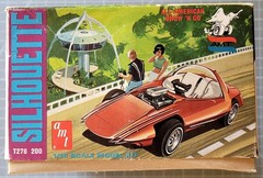 AMT Silhouette Custom Show Car Kit T276 1968 Open Art Box Stock, Street or Drag