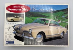 Gunze Sangyo 1/24 Scale 1963 Volkswagen Karmann Ghia #9 Model Kit New Open Box