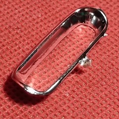 Custom 3 PC. Grill 1960 Chevy Corvette 1:25 Scale Model Car Part MPC