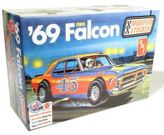 1:25 AMT *MODIFIED STOCKER* 1969 Ford Falcon Stock Car *PLASTIC MODEL KIT* MISB!