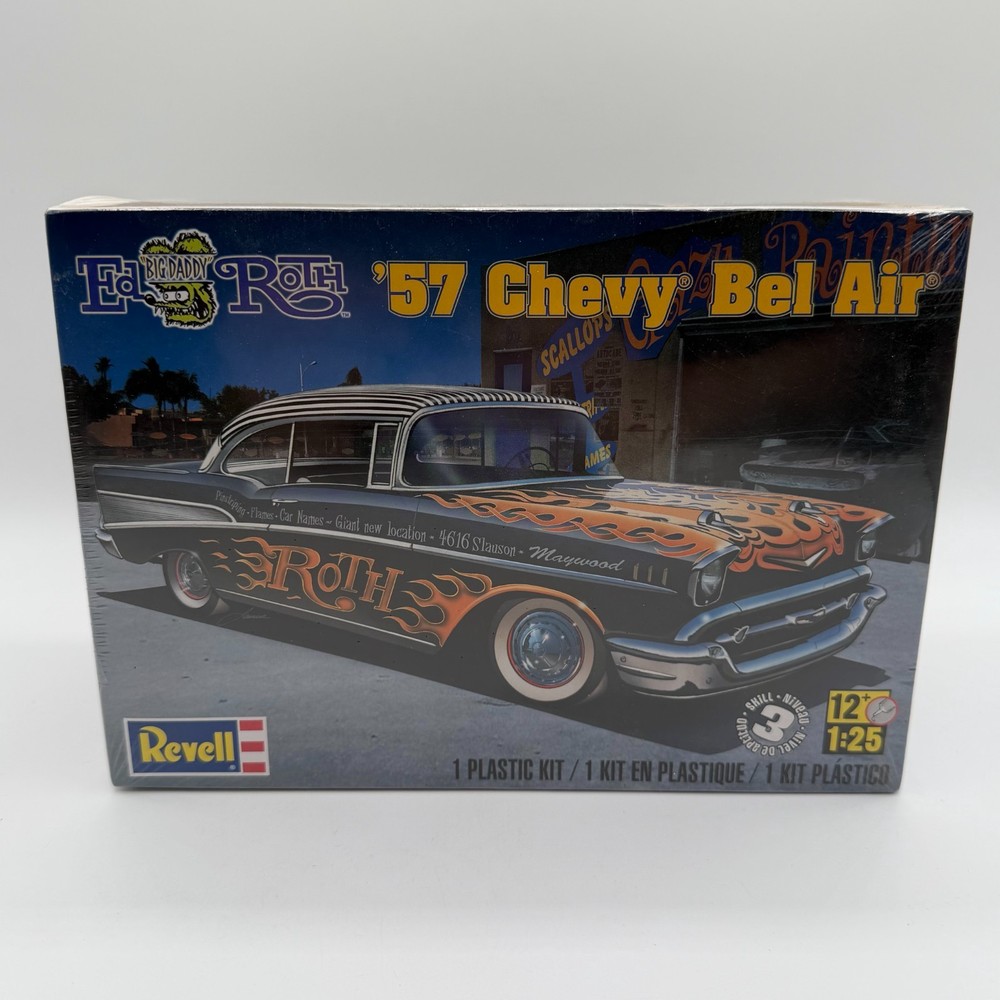Revell 1957 Chevy Belair Ed Roth 1/25 Scale Model Kit new sealed
