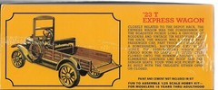 1/25 AMT 1237 – 1923 Ford T Depot Hack Transport Vehicle Plastic Model Kit