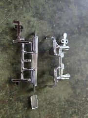 AMT ’63 CORVETTE STINGRAY Model Parts Bumpers AMT86 1/25 STK B45