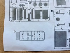 ITALERI Truck Shop Accessories Model Kit No. 764 1:24 Scale Almost Complete