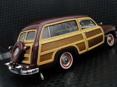 Ford Built 1940s Model Pickup T Truck Wagon Vintage Car Chopped Woody Metal meRC