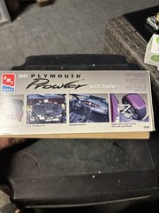 2 Vintage AMT/ERTL 1997 Plymouth Prowler With Trailer 1:25 Sealed Bags (READ)