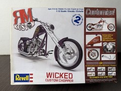 Revell 7322 RM Kustom Wicked Custom Chopper Motorcycle Model KIT 1/12 McM Niob