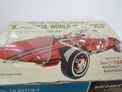 VINTAGE AMT SILHOUETTE “WORLD OF WHEELS” 3n1 MODEL KIT 1/25 DUPONT