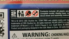 Polar Lights 1/1000 Star Trek Romulan Bird of Prey Model Kit