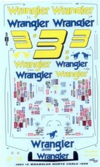 Powerslide 259 #3 Wrangler 1984 Dale Earnhardt decal