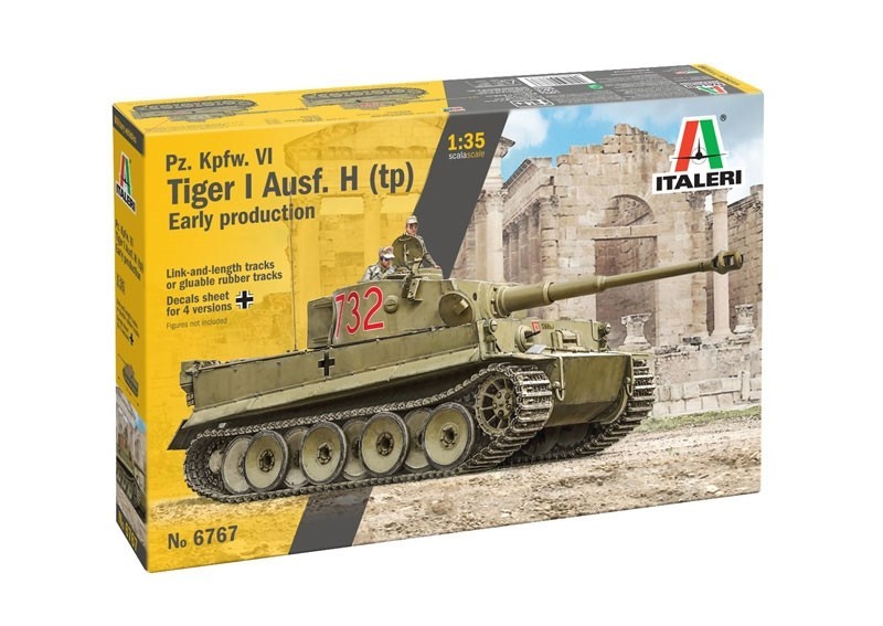 Italeri 1/35 Pz.Kpfw.VI Tiger I Ausf.E (tp) Early #6767📌USA📌Sealed📌New Rel