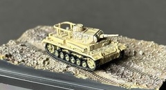 Dragon Models 1:144 Can.Do WWII German Tiger & Panzer III Auf. H Command Tanks