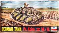 Esci 1/72 Kit # 8021 German Tank Pz. Kpfw. III Ausf. M/N – NOS Sealed Bag – LOOK