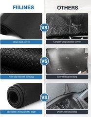 Dash Cover Fit for Kia Sorento 2021-2025Not 12.3 inch Navigation, Dashboard M…