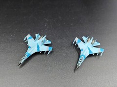 1/700/400/350 Russian Su-35 fighter model Painting completed model