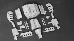Lamborghini Huracan V10 engine / 3D 8 12 18 24 Tamiya Revell Monogram AMT IXO