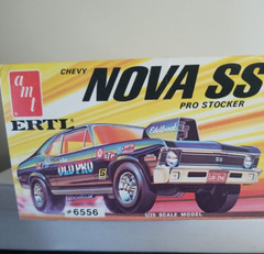 AMT ERTL Chevy Nova SS Pro Stocker “The Old Pro” 1:25 Model Kit #6556 NEW NIOB
