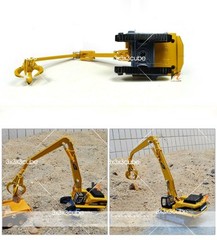 1:87 Grab & Magnet Attachment Crane Construction Equipment Diecast Model Truck