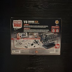 Machine Works V8 Engine AR Model Kit, Augmented Reality, 250+ Parts, 14+