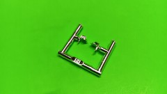 1969 Plymouth GTX Convertible AMT 1/25 Chrome Round Sport Mirrors 69 Model Car